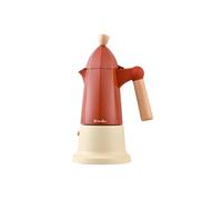 Cafetière Italienne SAFARI BE Aluminium Bois de hêtre 6 Tasses 600 ml