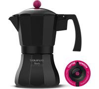 Cafetière italienne Taurus KCP9003I 3T Noir Acier inoxydable Aluminium 3 Tasses 9 Tasses