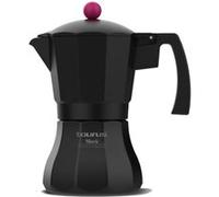 Taurus – Cafetière italienne Black Moments 9, 9 tasses, inox, poignée ergonomique, noir