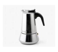 Cafetière Italienne - Weis - 6 Tasses - Inox - Compatible Plaques à Induction - Anti-gouttes