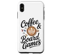 Cafetière Jeux de société Lover Game Night Table Gamer Coque pour iPhone XS Max
