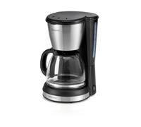 Kitchen Chef Cafetière filtre KSMD250 12 tasses Noire et inox