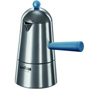 Cafetière Lavazza Carmencita 1 Tasse En Aluminium Brillant Pop Bleu