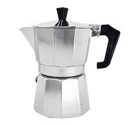 Cafetière italienne Pezzetti Italexpress satinée en aluminium - 3 tasses (compat