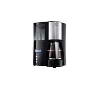 Melitta Cafetière programmable Optima Timer Noir Acier brossé