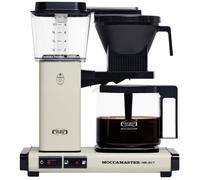 Cafetière - Moccamaster - KBG Select - Blanc - 10 tasses - Verseuse en verre