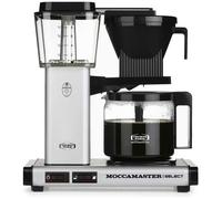 Cafetière - Moccamaster - Switch - 1520 W - 1.25 L - Argenté Mat