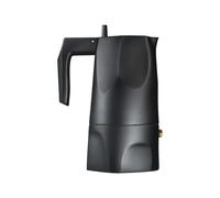 Cafetière moka Alessi Ossidiana Aluminium MT18/3 B Noir