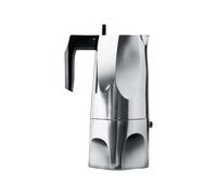 Cafetière moka Alessi Ossidiana Aluminium MT18/6 Acier
