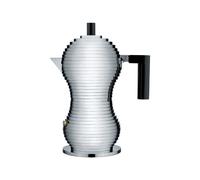 Cafetière moka Alessi Pulcina Aluminium MDL02/3 B Noir