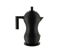 Cafetière moka Alessi Pulcina Aluminium MDL02/3 BB Noir