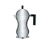 Cafetière moka Alessi Pulcina Aluminium MDL02/6 B Noir