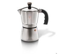 Cafetière Moka - BERLINGERHAUS - Moonlight Edition - 6 tasses - Aluminium - Compatible gaz et électrique