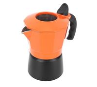 Cafetière Moka de qualité supérieure en alliage d'aluminium résistant à la chaleur, machine à expresso de style italien avec poignée ergonomique pour la maison, la cuisine, le (3 tasses 150ML)