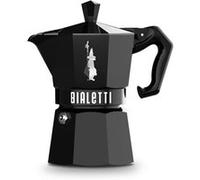 Cafetière Moka Exclusive noire 3 tasses - - Noir - Aluminium
