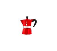 Cafetière Moka Express Bialetti 3 tasses Rouge