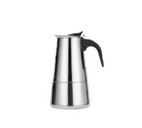 Cafetière Moka Expresso 50-600ml Machine à Café Italienne Aluminium | Cafetière moka classique, 50-600ml, aluminium, compatible gaz/électrique, maison/camping.(Zi-200ml)