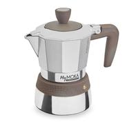 Cafetière Moka - PEDRINI - MYMOKA INDUCTION - 3 Tasses - Compatible Induction - Valve de sécurité