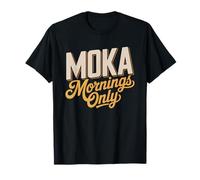 Cafetière Moka Rituel Matinal Espresso sur Le Feu Identité T-Shirt