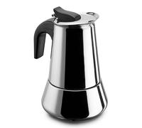 Cafetière Moka Steelexpress À Induction Acier Inoxydable De 2 A 10 Tasses Abert