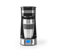 Cafetière monodose - NEDIS - Butler - Mug voyage double paroi 0,42 L - Minuteur programmable - Filtre nylon réutilisable