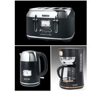 Cafetière - MUSE - 1.4 L - 10 à 12 tasses - 1000W - Système anti-goutte-Grille pain-Bouilloire
