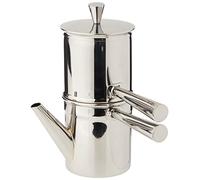 Ilsa Cafetière napolitaine, Acier Inoxydable, Argent, 1-2 Tasses