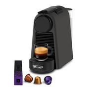 De'Longhi Nespresso Essenza Mini - Machine à Café à Capsules Nespresso, Kit de Bienvenue Inclus, Design Compact, Pression 19 Bars, Noir Mat (EN85.BKMT)