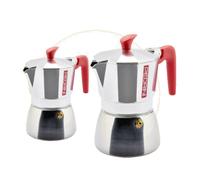 Cafetière PEDRINI Moka Aluminium Kaffettiera à Demi A 12 Tasses