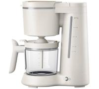 Cafetière Philips Home Eco Conscious Edition 5000er Serie HD5120/00 blanc soie, mat Nombre de tasse=10 fonction de conservation