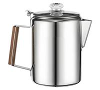 Cafetière Portable - Cafetière De Voyage En Acier Inoxydable, Machine À Café D'extérieur Vintage, Outil À De Camping Durable | Appareil À Café Portatif Compact Pour La Cuisine À La Maison D'a