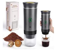 Cafetière Portable Espresso 3 En 1, Machine à Café Nomade à Batterie 2500mAh*3, USB Rechargeable, Compatible Capsules Nespresso