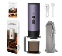 Cafetière portable pour voyage, machine à café de voyage pour voiture, machine à café portable rapide pour la randonnée, le bureau et utilisé
