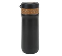 Cafetière Portable, Pratique à Double Paroi, Cafetière à Piston de Voyage pour les Trajet