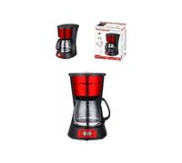Cafetière programmable 1000W 12-tasses-minuteur LCD de 24-heures-acier inoxydable haute qualité