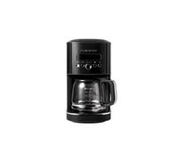 Riviera&Bar Cafetière filtre programmable 1,8 L – 950W, écran LCD, départ différé 24h – Black Satin