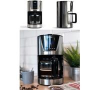 Cafetière programmable - LIVOO - DOD172 - 12 tasses - Inox gris - Minuteur LCD 24h