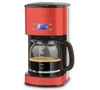 Cafetière filtre programmable H.KOENIG MG30 rouge - 12/20 tasses - arrêt automatique