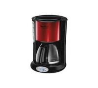 Cafetière programmable - MOULINEX - FG362D10 - Inox rouge - Programmable (arrêt auto) - 6-15 tasses