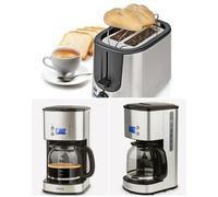 Cafetière Programmable - Nedis - Modèle Standard - 1,5 L (12 Tasses) - 1000 W - Inox