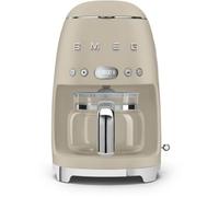 Cafetière programmable SMEG DCF02MLMEU Années 50 Beige lin
