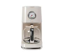 Cafetière Retro Style Nostalgia 150, blanc crème, 900 W, 1,5 l, 4-12 tasses, maintien au chaud, porte-filtre amovible, arrêt automatique