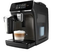 Philips Série 2300 SilentBrew Noir / Gris perle EP2334/10 Machine expresso broyeur, 4 boissons carafe LatteGo