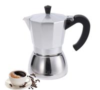 Cafetière sur une cuisinière, goutte à goutte en acier inoxydable, petite pour homme et femme