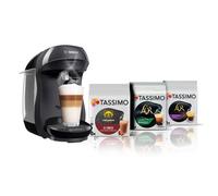 Cafetière Tassimo Bosch Bundle TAS102EC6 et 3 packs T-Disc Noir