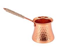 Cafetière Turque 320 Ml en Cuivre Pot Cezve pour Café Traditionnel Oriental