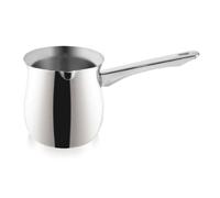 Cafetière turque en acier inoxydable - ORION - 600 ml - Ergonomique - Compatible lave-vaisselle - 22x9,5x10 cm - Gris