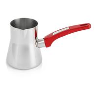 Cafetière turque en acier - Orion - 330 ml - 18,5x7x9,5 cm - Acier inoxydable - Poignée ergonomique