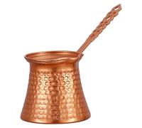 Cafetière turque en cuivre Vintage de 330ml, avec poignée, pour thé au lait et au beurre