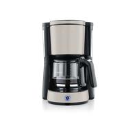 Severin Cafetière filtre KA 9575 – 10 tasses – Verseuse en verre – Beige/Noir